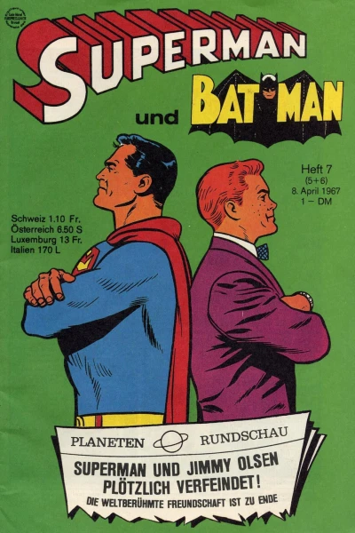 Cover of Superman und Jimmy Olsen plötzlich verfeindet!