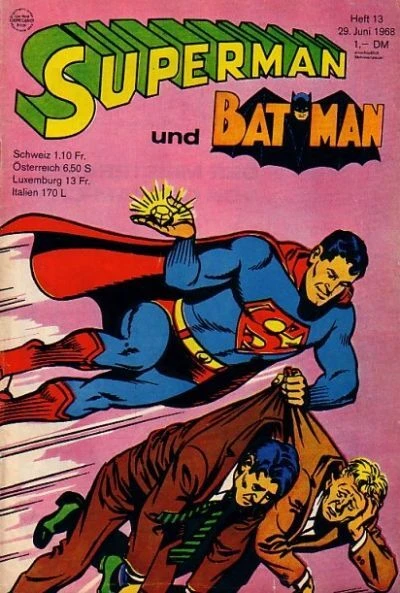 Cover of Der Meisterdieb von Gotham-City ; Supermans schwarze Magie