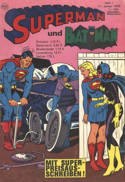 Cover of Die Verschwörung von Supergirl und Batgirl