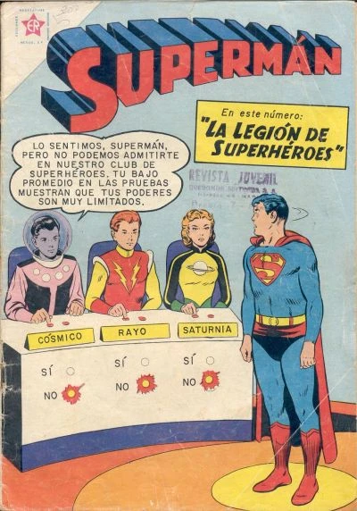 Cover of La Legion de Superheroes