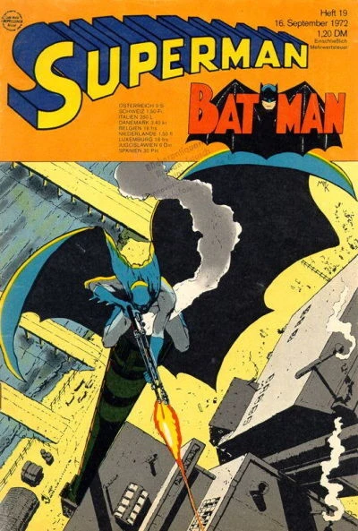 Cover of Die gefährlichsten zwanzig Meilen in Gotham City