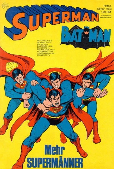 Cover of Mehr Supermänner