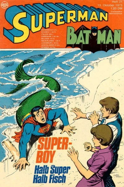 Cover of Halb Super, halb Fisch