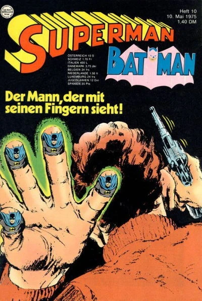 Cover of Der Mann, der mit den Fingern sieht !