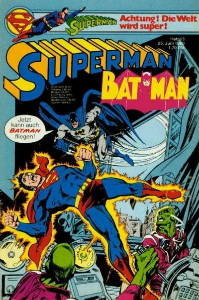 Cover of Die vier Milliarden Supermänner!