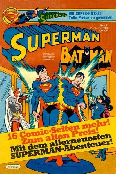 Cover of Superman präsentiert ein Abenteuer aus der Phantomzone