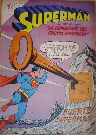 Cover of La Superllave del Fuerte Superman