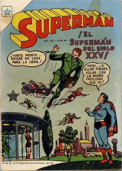Cover of El Superman del Siglo XXV