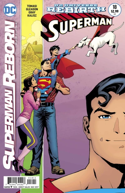 Cover of Superman: Reborn Part 1