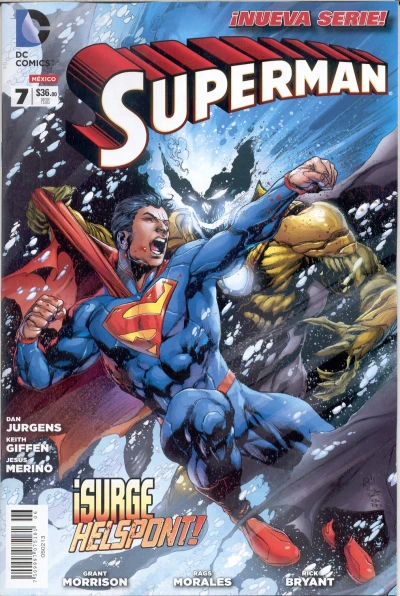 Cover of Hasta el infierno y de regreso; La decisión del juicio final de Superman; Mientras tanto...