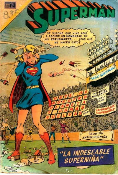 Cover of La Indeseable Supernina