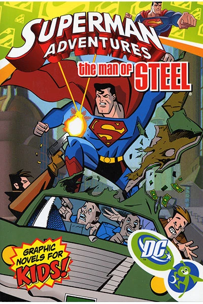Cover of Superman adventures vol. 4, The man of steel