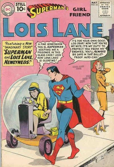 Cover of Superman and Lois Lane, Newlyweds!