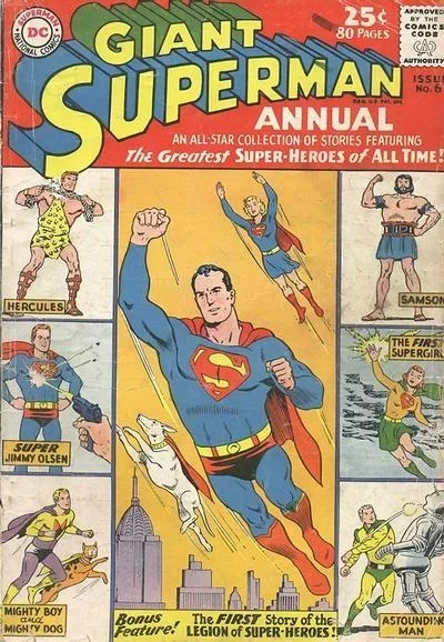 Cover of The Greatest Super-Heroes of All Time!
