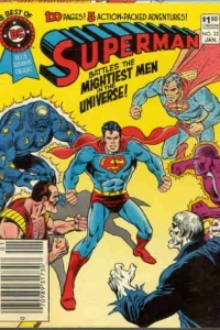 Superman Battles the Mightiest Men in the Universe!