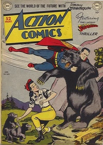 Cover of Superman Becomes a Hermit