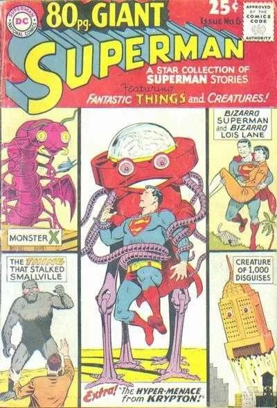 Cover of Superman featuring Fantastic Things and Creatures