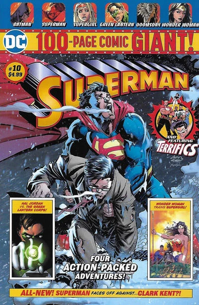 Cover of Up In the Sky. Part 8. Man and Superman