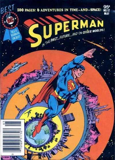 Cover of Superman in the Past...Future...and Other Worlds!