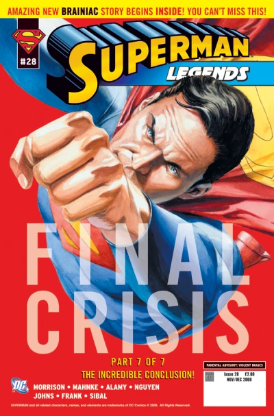 Cover of Final Crisis Part 7 of 7 - THE INCREDIBLE CONCLUSION!