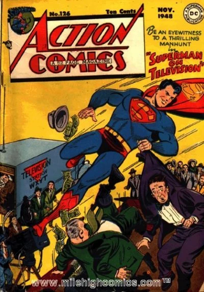 Cover of Superman on Television