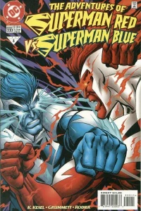 Superman Red vs. Superman Blue