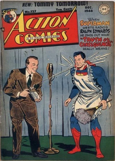 Cover of Superman Takes the Consequences