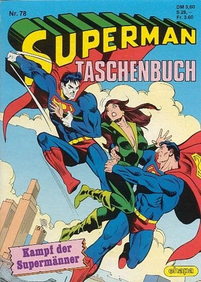 Cover of Kampf der Supermanner
