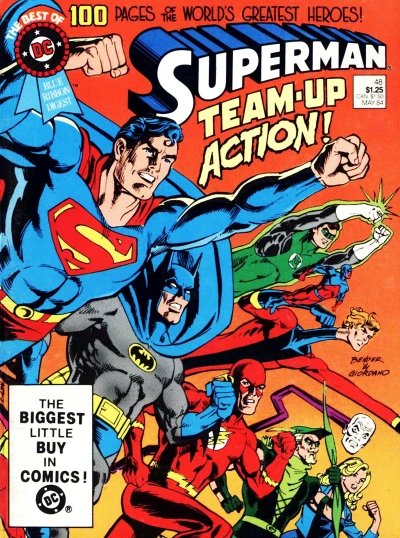 Cover of Superman Team Up Action
