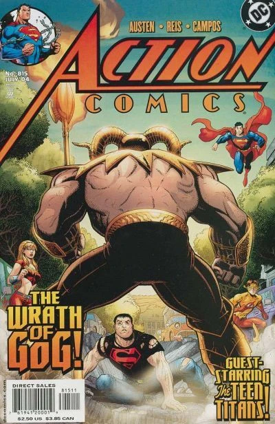 Cover of Superman Vs. Gog, Part 1 - Endtimes