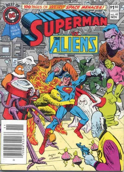 Cover of Superman vs the Aliens
