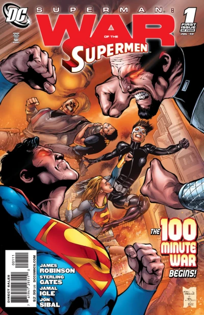 Cover of The Battle for New Krypton
