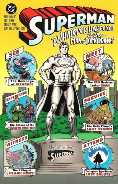 Cover of Whatever Happened To The Man of Tomorrow?