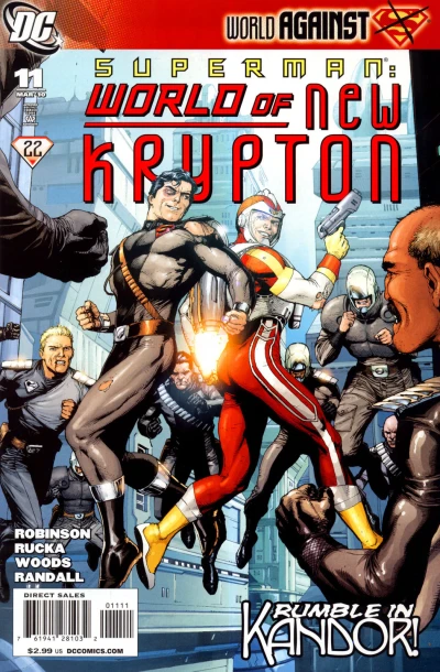 Cover of World of New Krypton, Part Eleven