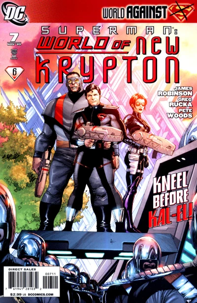 Cover of World of New Krypton: Part Seven