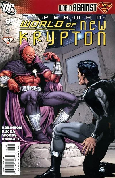 Cover of World of New Krypton, Part Nine