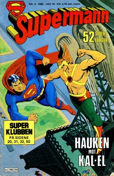 Cover of Hauken mot Kal-El