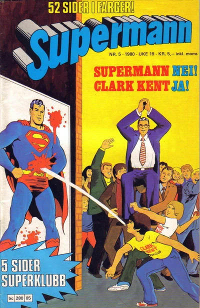Cover of Supermann du blir min død!