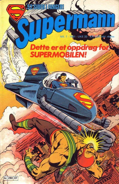 Cover of Det er en fugl ... Det er et fly ... Det er Supermobilen ...