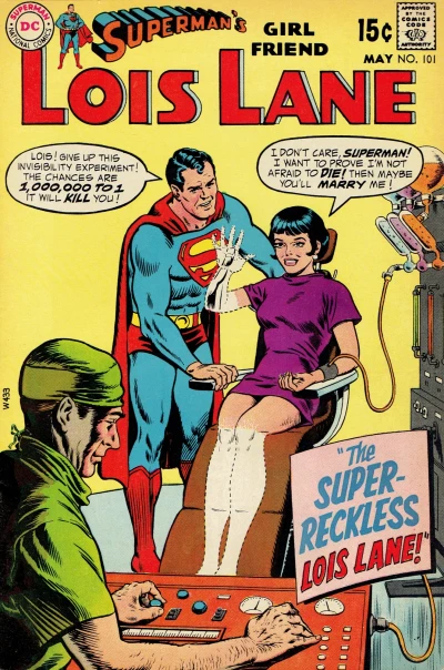 Cover of The Super-Reckless Lois Lane!
