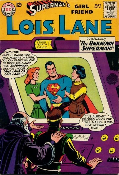Cover of The Unknown Superman! / Lois Lane, Beauty Queen!