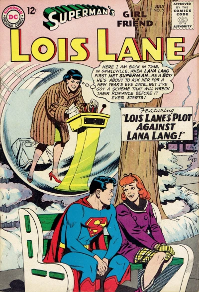 Cover of Lois Lane's Plot Against Lana Lang! / Lois Lane's Luckiest Day! / The Prophecy of the Oracle Bird!