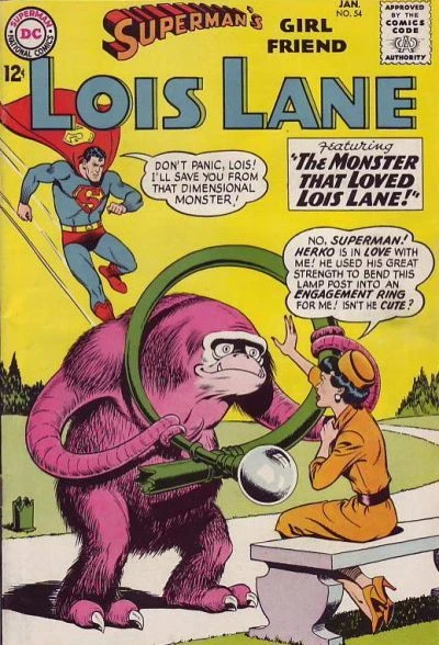 Cover of Lois Lane, Cupid! / Lois Lane, Daily Planet Editor! / The Monster That Loved Lois Lane!