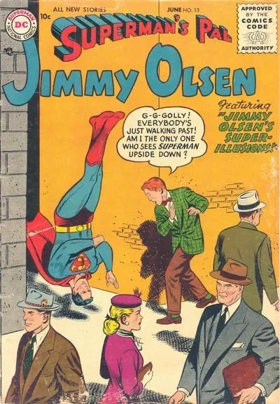 Cover of Jimmy Olsen's Super-Illusions