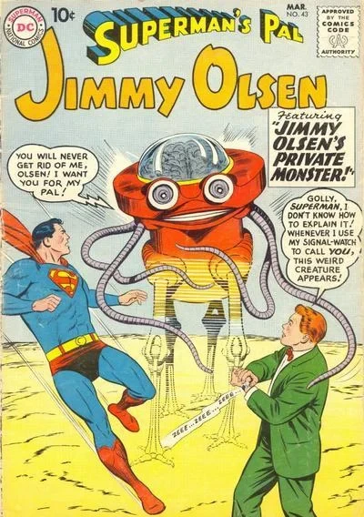 Cover of Jimmy Olsen's Private Monster!