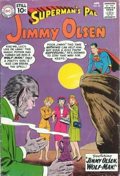 Cover of Jimmy Olsen, Wolf-Man!