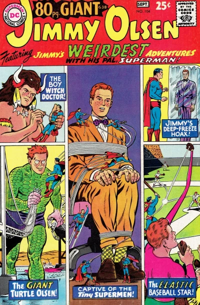 Cover of Jimmy's Weirdest Adventures with His Pal, Superman!