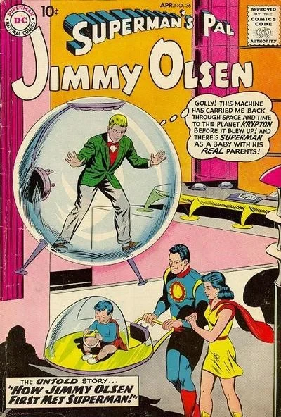 Cover of Super-Senor's Pal! / Lois Lane's Sister! / How Jimmy Olsen First Met Superman!