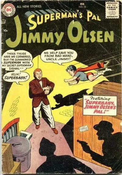 Cover of Superbaby, Jimmy Olsens Pal