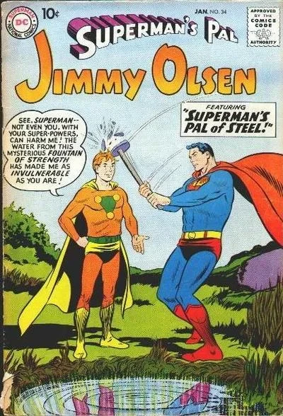 Cover of Superman's Pal of Steel